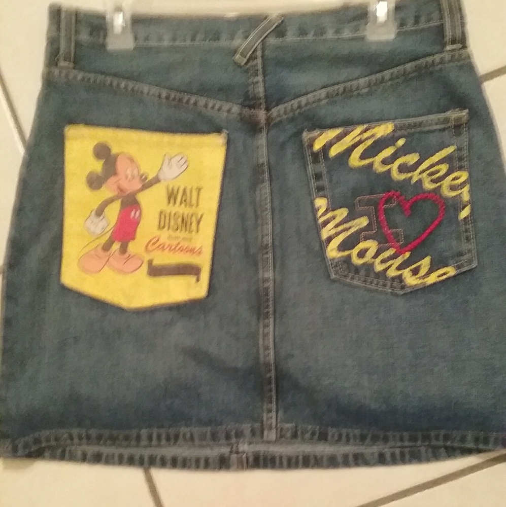 Jean Skirt.